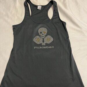 Binged Pickleball Sports Razorback Tank Top SZ XS